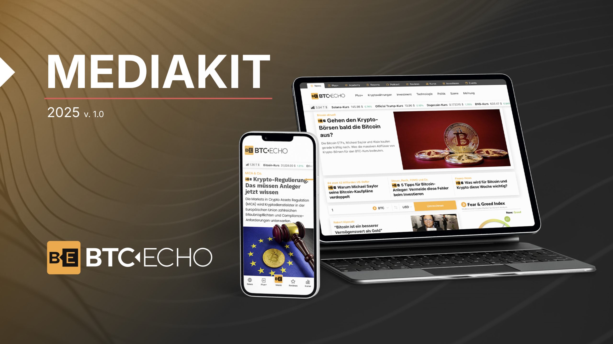 BTC-ECHO: Bitcoin, Blockchain and Crypto advertising (EN)