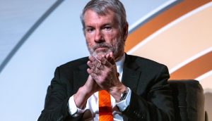 Die Bild zeigt Michael Saylor, CEO von Strategy