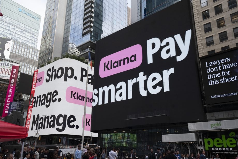 Klarna-Werbung