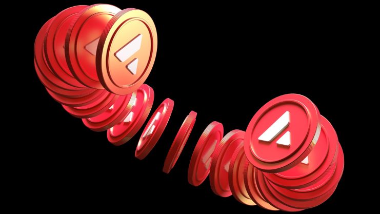 Avalanche,Avax,Cryptocurrency,Coins,In,Orbital,Motion,,Altcoin,And,Crypto Ist Avalanche der stille Gewinner der Tokenisierung?