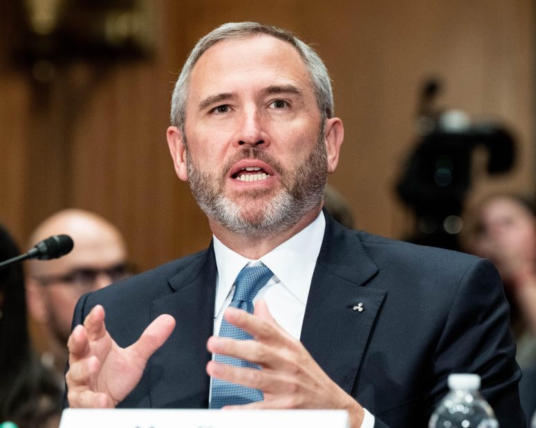 Das Bild zeigt Brad Garlinghouse, CEO von Ripple.