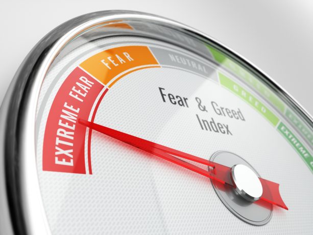 Ein Bild des Fear and Greed Index