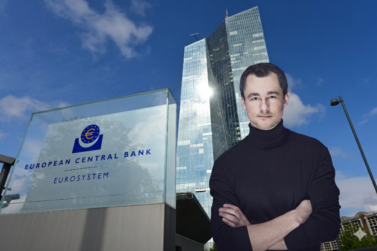 Die Europäische Zentralbank (EZB) an ihrem Sitz in Frankfurt.