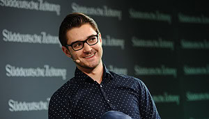 IOTA-Gründer Dominik Schiener auf dem SZ-Wirtschaftsgipfel in Berlin.