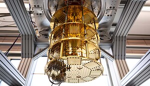 Die Abbildung zeigt einen Quantencomputer