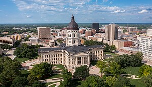 Das staatliche Kapitol in Kansas City