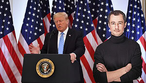 US-Präsident Donald Trump hält eine Rede