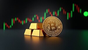 Gold und Bitcoin