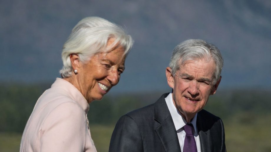 EZB-Präsidentin Christine Lagarde und der Fed-Vorsitzende Jerome Powell