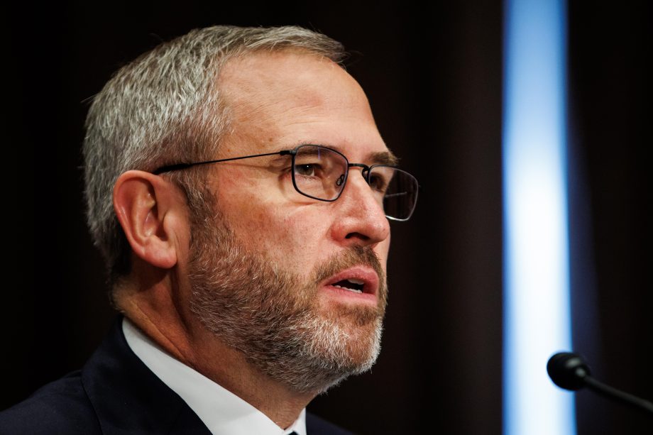 Ripple-CEO Brad Garlinghouse bei einer Anhörung