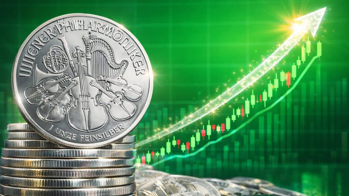 Silberpreis entfesselt: Wo das Edelmetall jetzt XRP verdrängt