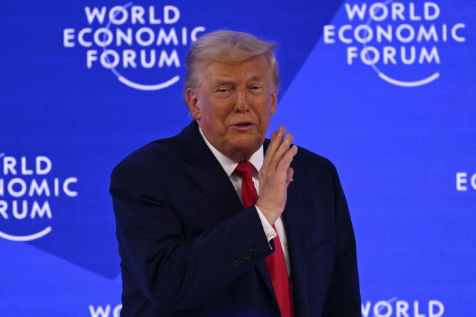 Trump spricht in Davos