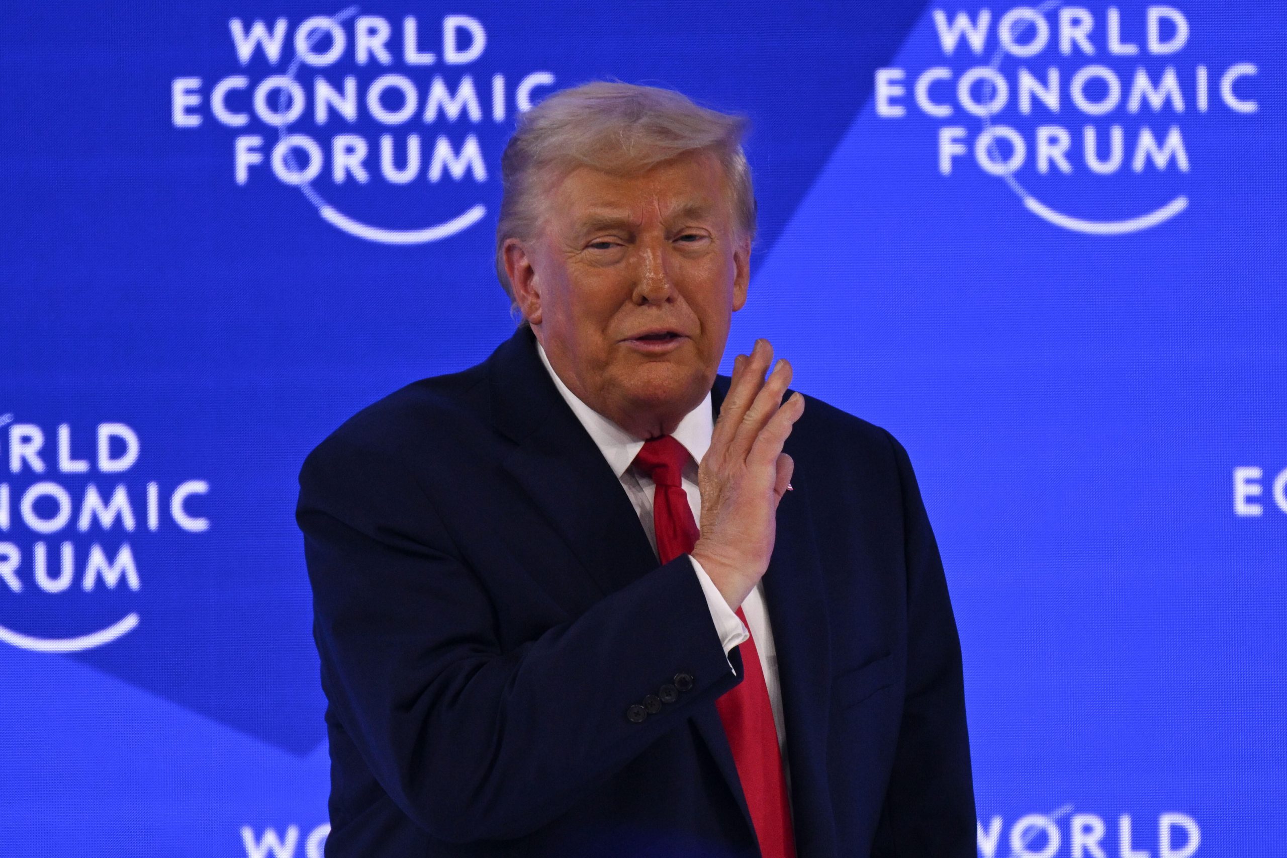 Trump spricht in Davos