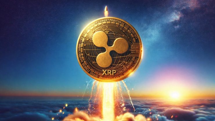 XRP-Münze hebt ab