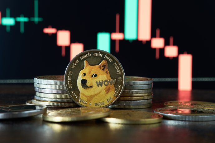 Dogecoin-Chart ist zu sehen