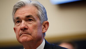 Das Bild zeigt Jerome Powell