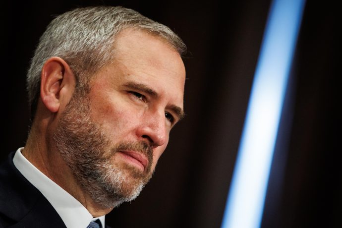 Das Bild zeigt Ripple Chef Brad Garlinghouse