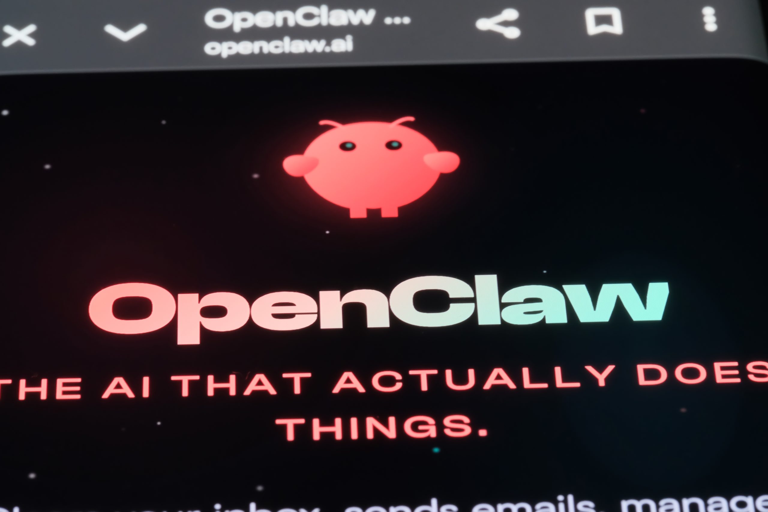Zu sehen ist das Logo von Openclaw