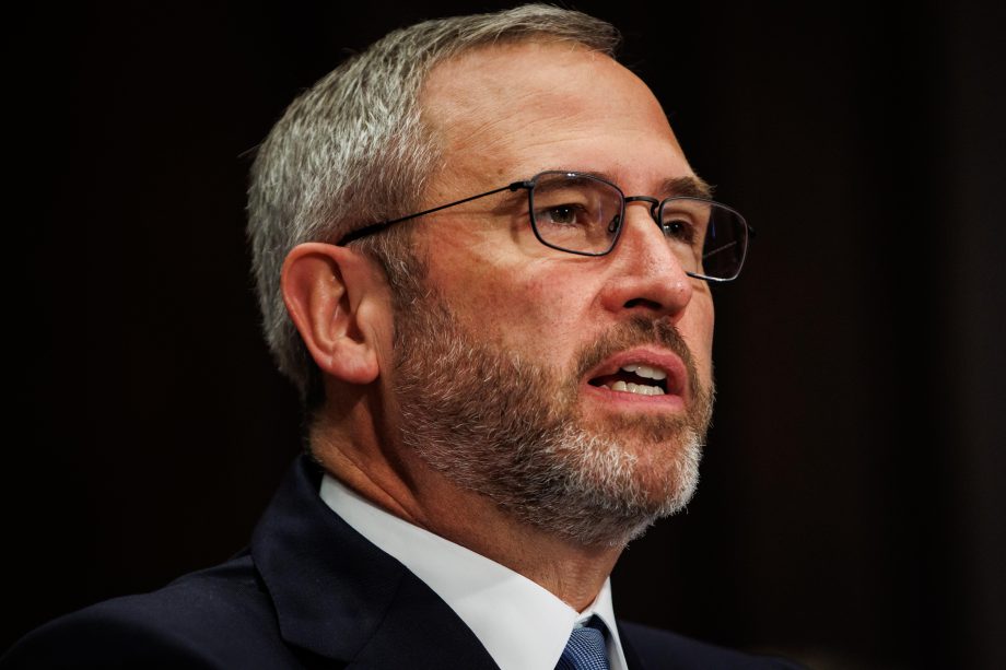 Das Gesicht von Ripple-CEO Brad Garlinghouse