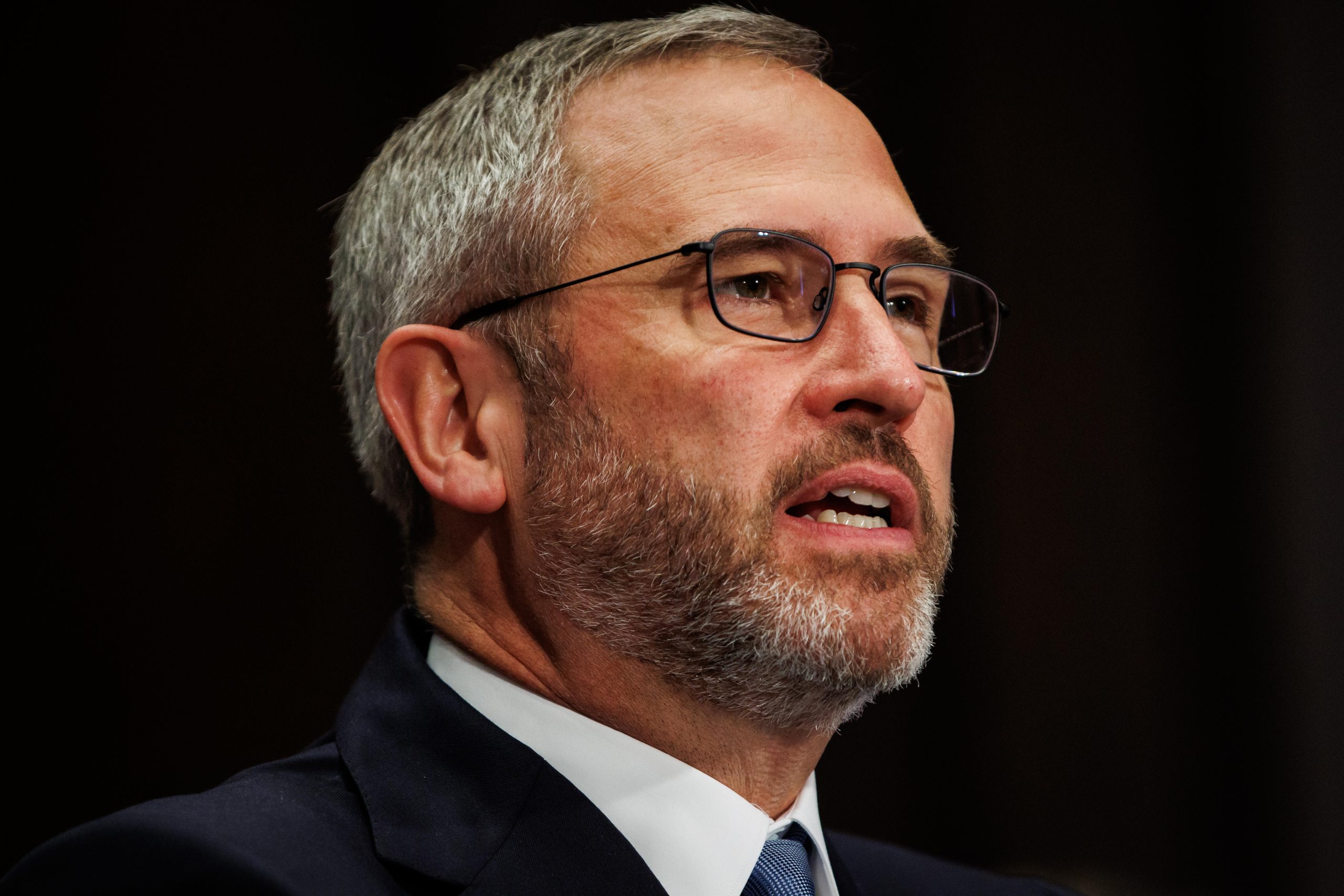 Das Gesicht von Ripple-CEO Brad Garlinghouse