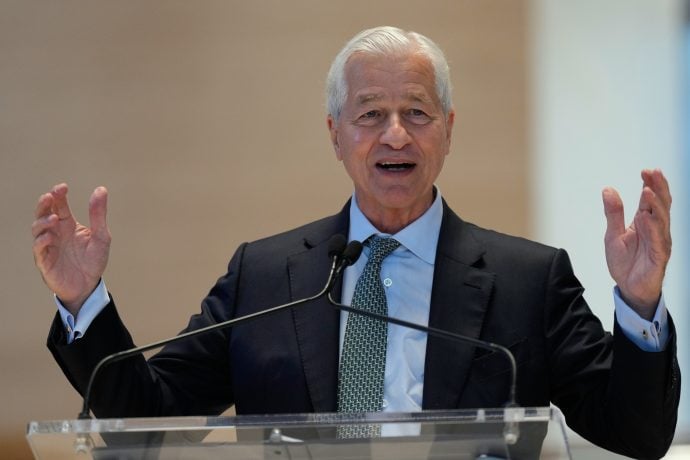 Das Bild zeigt Jamie Dimon