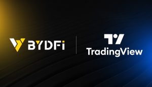 Logos von BYDFi und TradingView