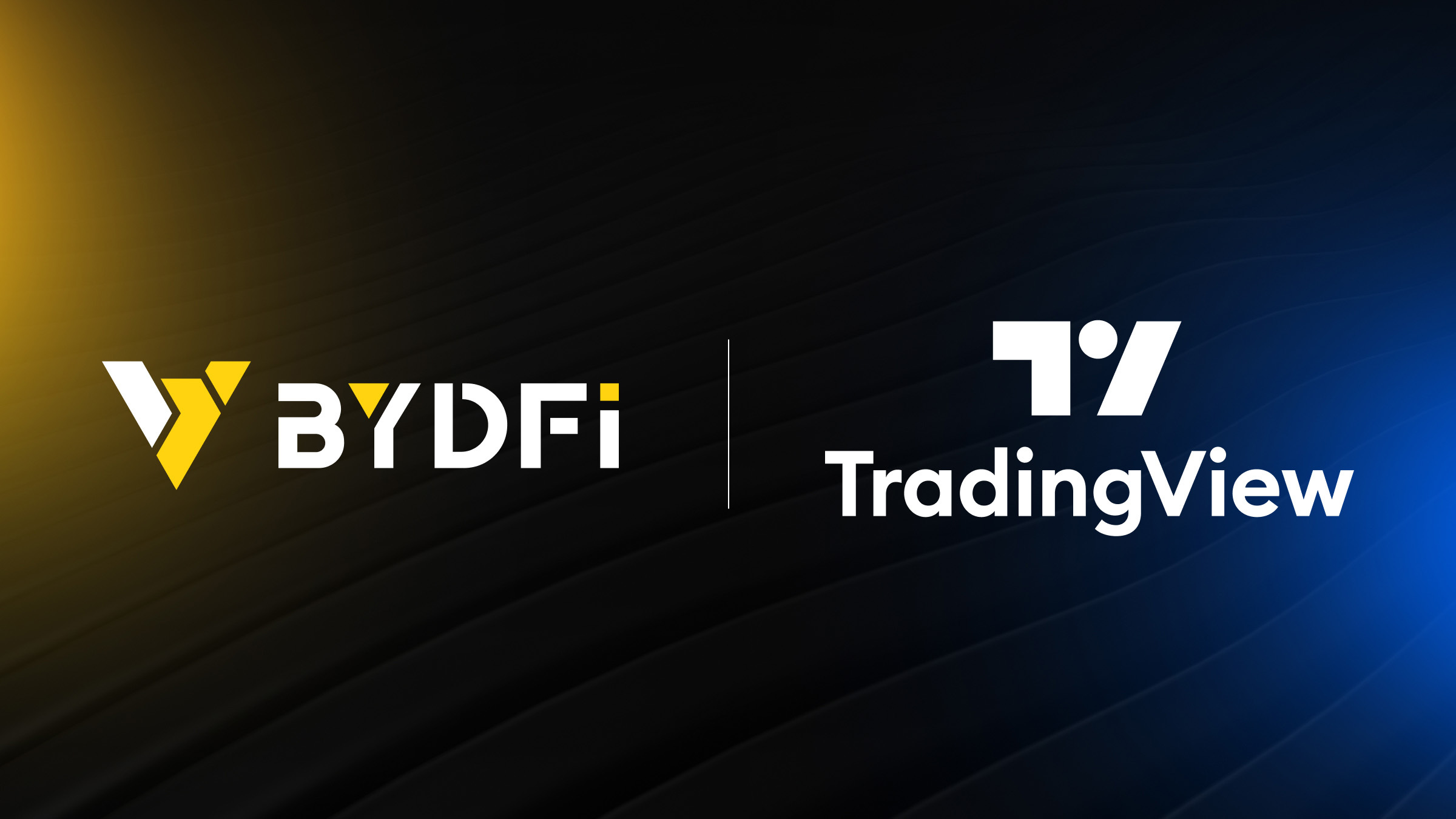 Logos von BYDFi und TradingView