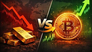 Gold und Bitcoin im Krieg