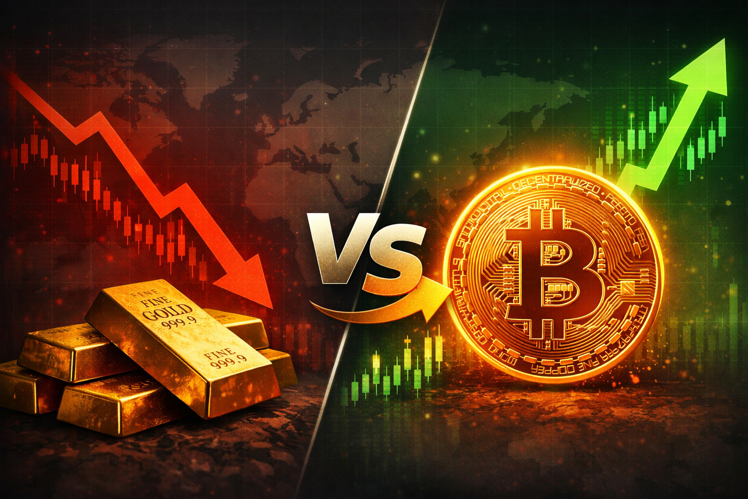 Gold und Bitcoin im Krieg