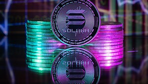 Solana Coins sind zu sehen