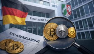 Das Finanzamt Paderborn und allerlei KI-Kram wie zum Beispiel Bitcoin-Münzen und eine Ethereum-Münze