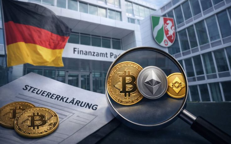 Das Finanzamt Paderborn und allerlei KI-Kram wie zum Beispiel Bitcoin-Münzen und eine Ethereum-Münze