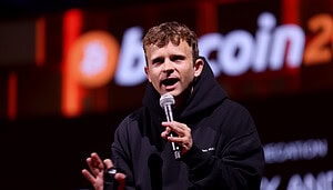 Jack Mallers spricht auf der Bitcoin Conference 2025 in Las Vegas