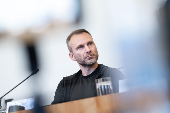 Zu sehen ist Paolo Ardoino, der CEO von Tether