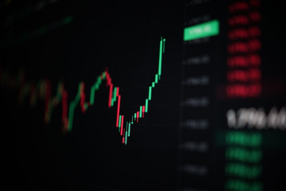 Ein Kursgraf bewegt sich stetig nach oben.