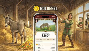 Staking mit der Goldesel App