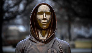 Das Bild zeigt Satoshi Nakamoto