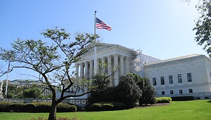 Das Bild zeigt das weiße Haus in Washington