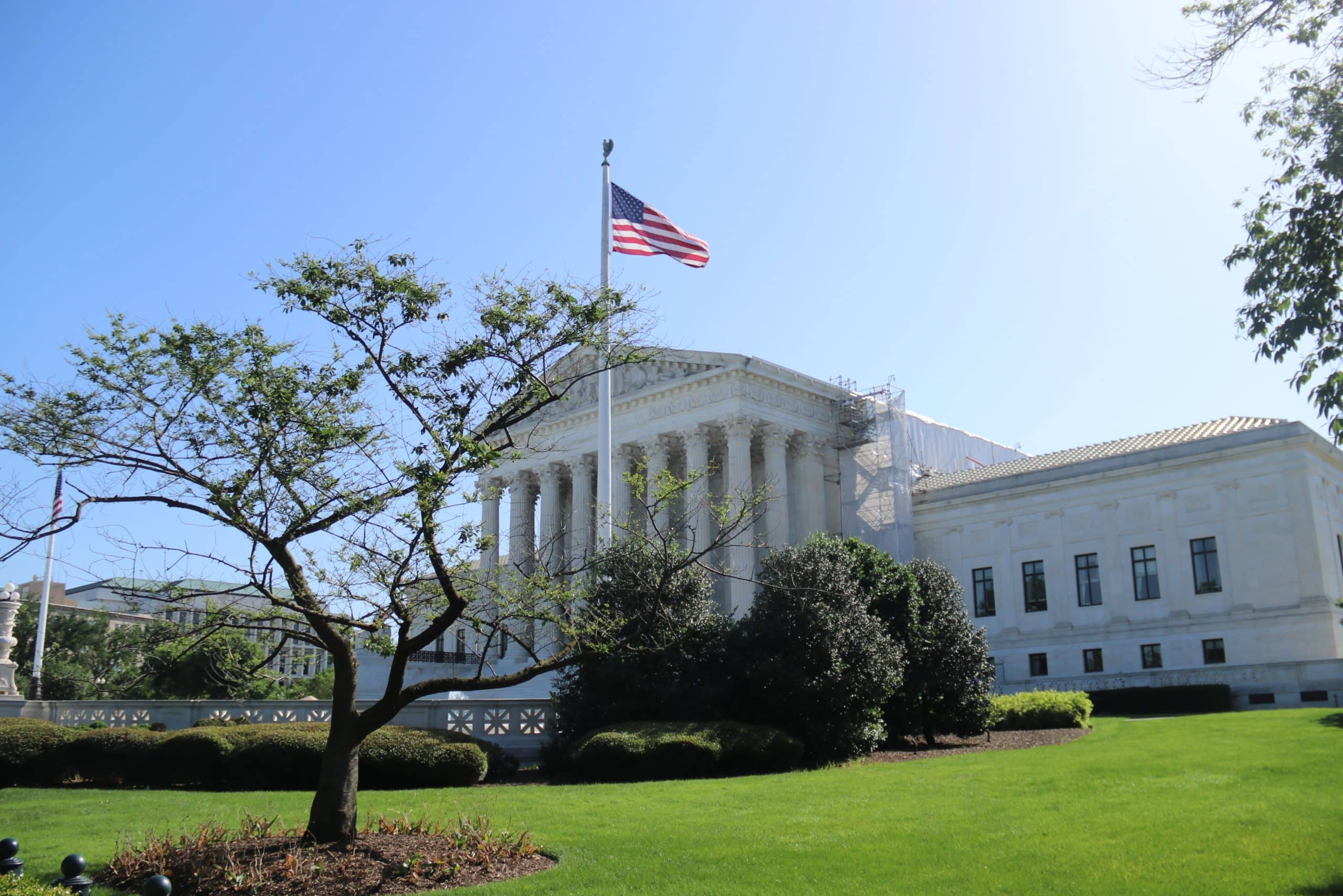 Das Bild zeigt das weiße Haus in Washington