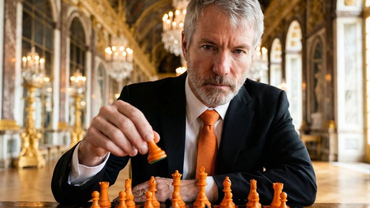 Michael Saylor spielt Schach