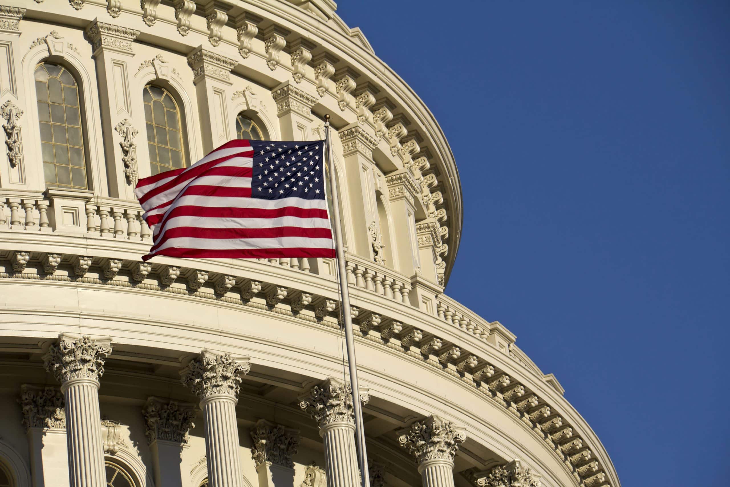 Das Bild eigt das US‑Capitol, in dem über den Clarity ACt abgestimmt wird.