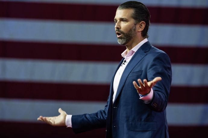 Das Bild zeigt Donald Trump Jr.