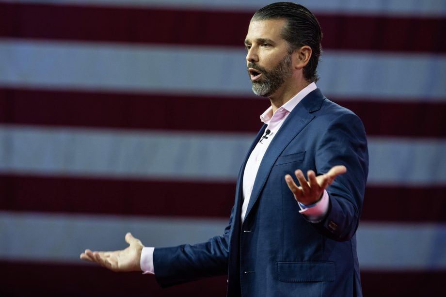 Das Bild zeigt Donald Trump Jr.