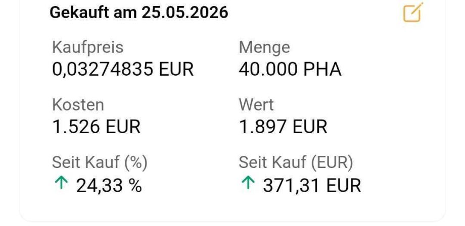 Das Bild zeigt unseren neuesten Kauf.