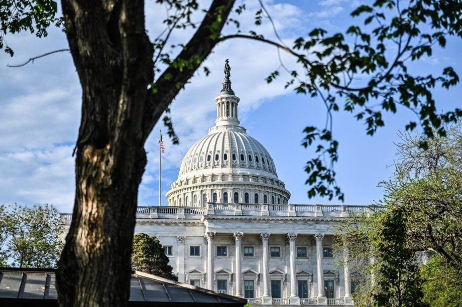 Ein Bild des US-Kapitols in Washington D.C.