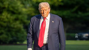 Das Bild zeigt US-Präsident Donald Trump