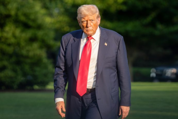 Das Bild zeigt US-Präsident Donald Trump