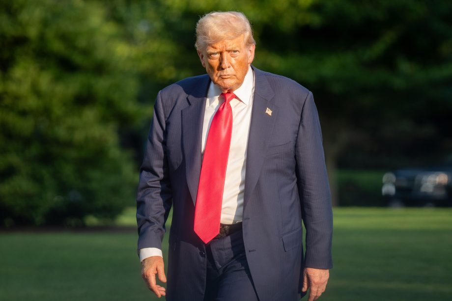 Das Bild zeigt US-Präsident Donald Trump