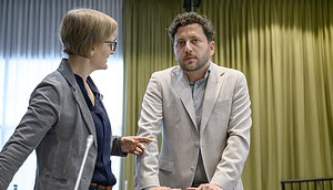 Franziska Brantner und Felix Banaszak, Parteivorsitzende von Bündnis 90/Die Grünen