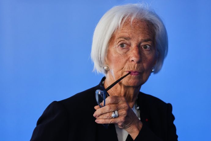 Das Bild zeigt EZB-Präsidentin Christine Lagarde